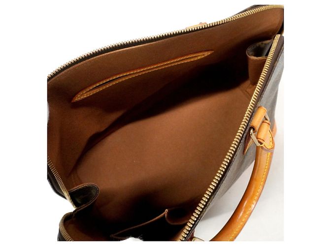 Borsa a mano Louis Vuitton Alma Monogram M51130 Marrone - vista 4