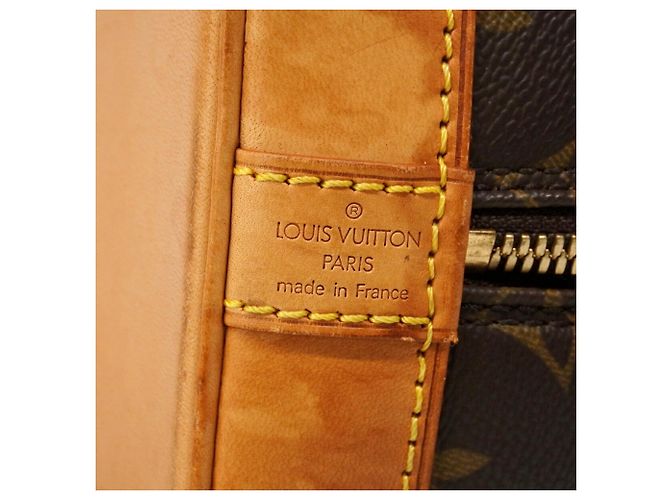 Borsa a mano Louis Vuitton Alma Monogram M51130 Marrone - vista 5