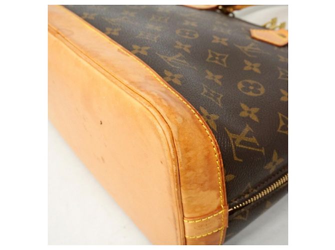 Borsa a mano Louis Vuitton Alma Monogram M51130 Marrone - vista 6