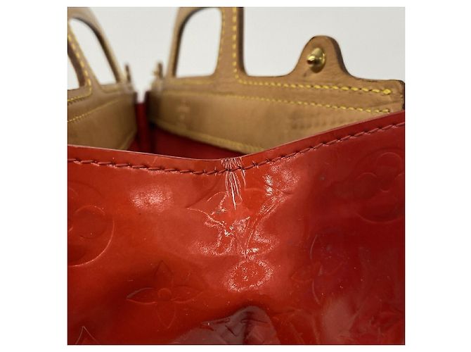 Bolso Louis Vuitton Vernis Stanton Roja - vista 8