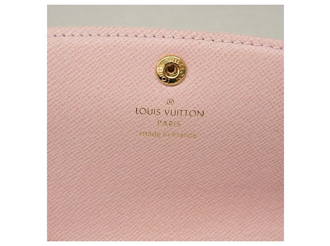 Louis Vuitton Damier Azur Portefeuille Emilie Long Wallet Rosa - vista 5