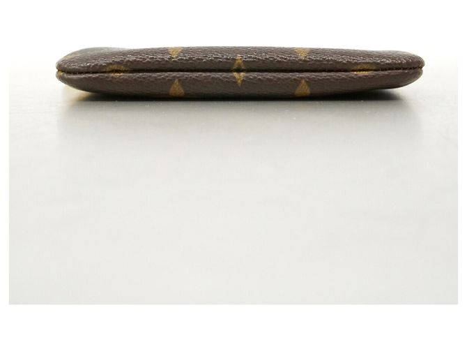 Louis Vuitton Monogram Pochette Clé M62650 Coin Case Castaño - vista 3