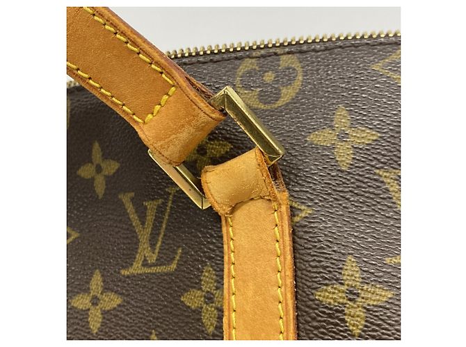 Bolso Cabas Mezzo Monogram Louis Vuitton Castaño - vista 10