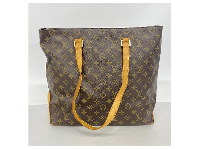 Bolso Cabas Mezzo Monogram Louis Vuitton Castaño - vista 11