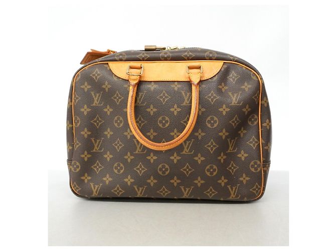Bolso Louis Vuitton Monogram Deauville Castaño - vista 11
