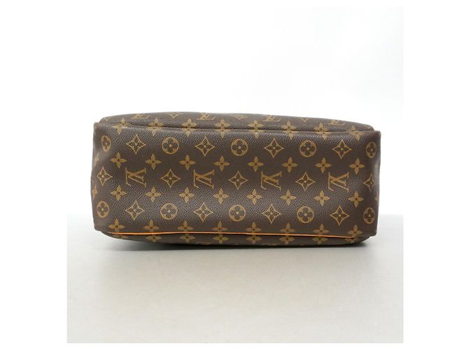 Bolso Louis Vuitton Monogram Deauville Castaño - vista 3