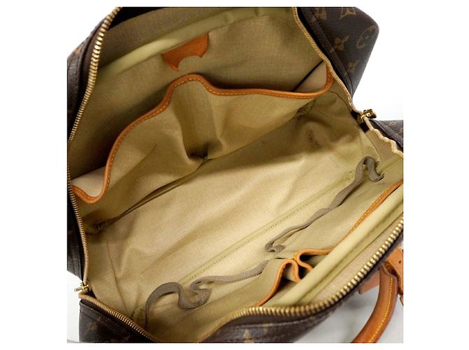 Bolso Louis Vuitton Monogram Deauville Castaño - vista 4