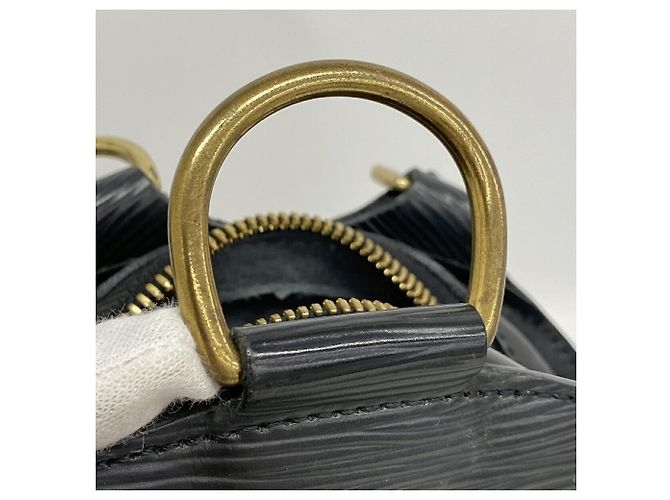 Louis Vuitton Epi Mabillon Rucksack in Noir Schwarz - Ansicht 8