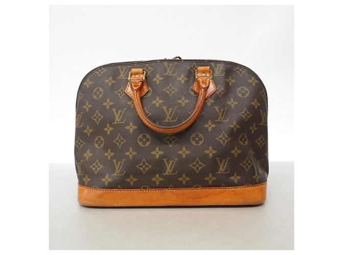 Bolso de mano Louis Vuitton Alma Monogram - M51130 Castaño - vista 10