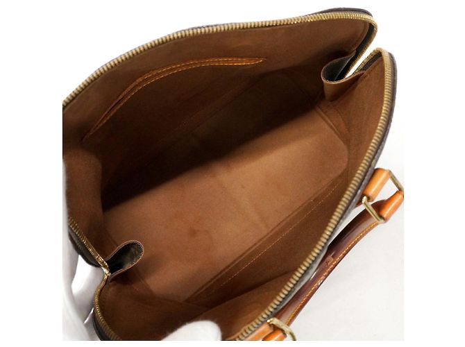 Bolso de mano Louis Vuitton Alma Monogram - M51130 Castaño - vista 4