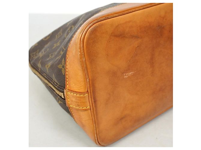 Bolso de mano Louis Vuitton Alma Monogram - M51130 Castaño - vista 7