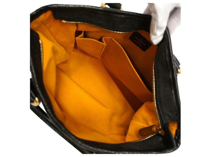 Louis Vuitton Monogram Denim Neo Cavie MM Handtasche Schwarz - Ansicht 4