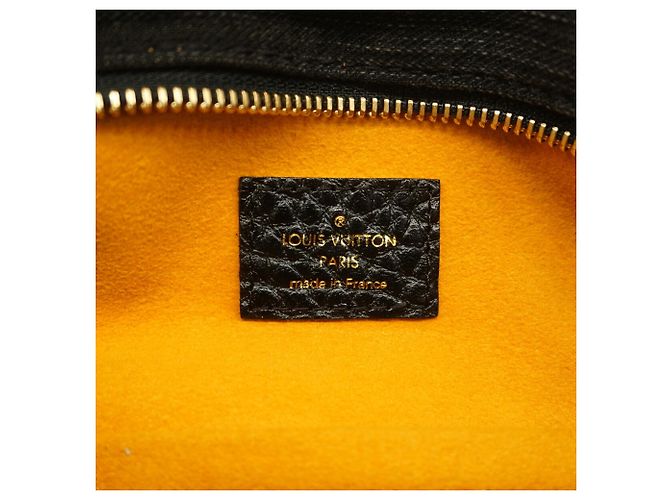 Louis Vuitton Monogram Denim Neo Cavie MM Handtasche Schwarz - Ansicht 5