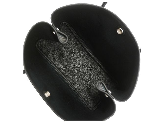 Hermès Saco Tote Hermes Garden TPM Preto Caqui - vista 4