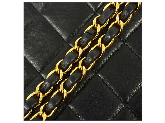 Chanel Diana Chain Schultertasche Schwarz - Ansicht 9