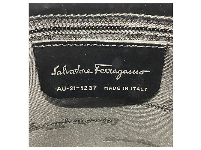 Borsa Tote Salvatore Ferragamo in pelle nera Nero - vista 5