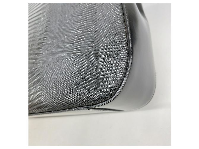Borsa Tote Salvatore Ferragamo in pelle nera Nero - vista 7
