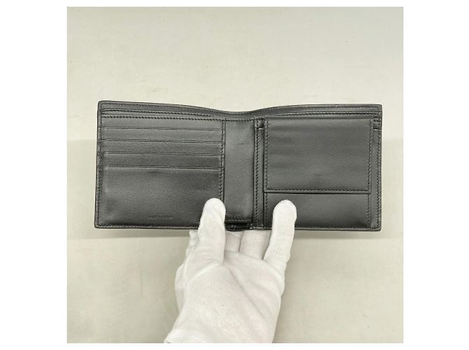 Céline Celine Black Leather Bi-fold Wallet - view 3