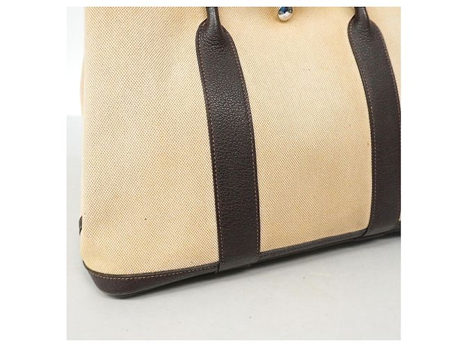 Hermès Sac Cabas Hermes Garden PM Marron - vue 11