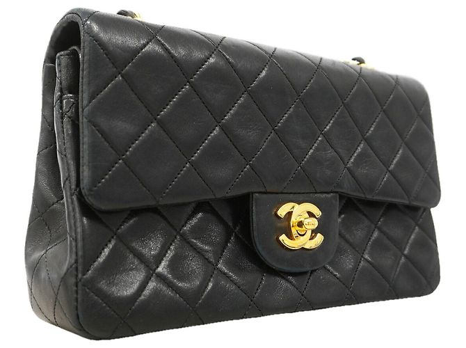 Chanel Matelassé Schultertasche Schwarz - Ansicht 2