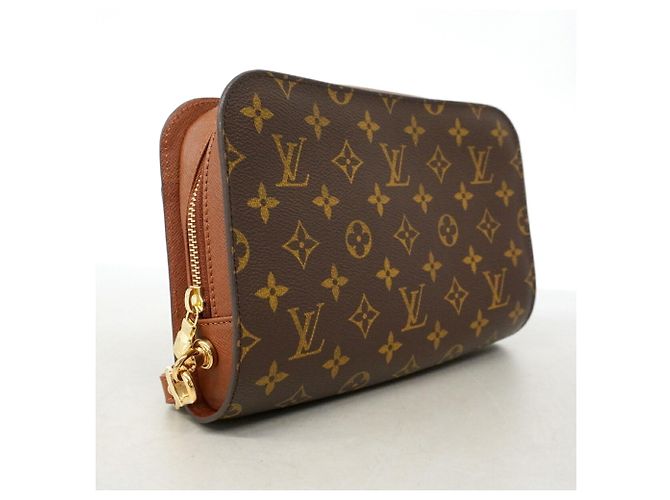 Borsa a pochette Louis Vuitton Monogram Orsay M51790 Brown Men's Marrone - vista 2