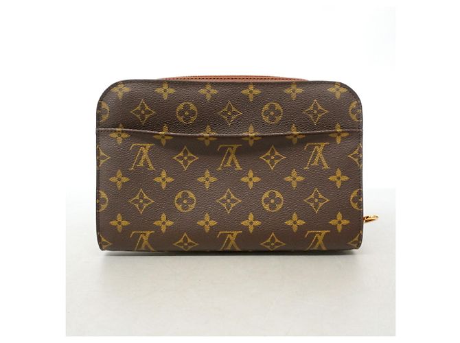 Borsa a pochette Louis Vuitton Monogram Orsay M51790 Brown Men's Marrone - vista 9