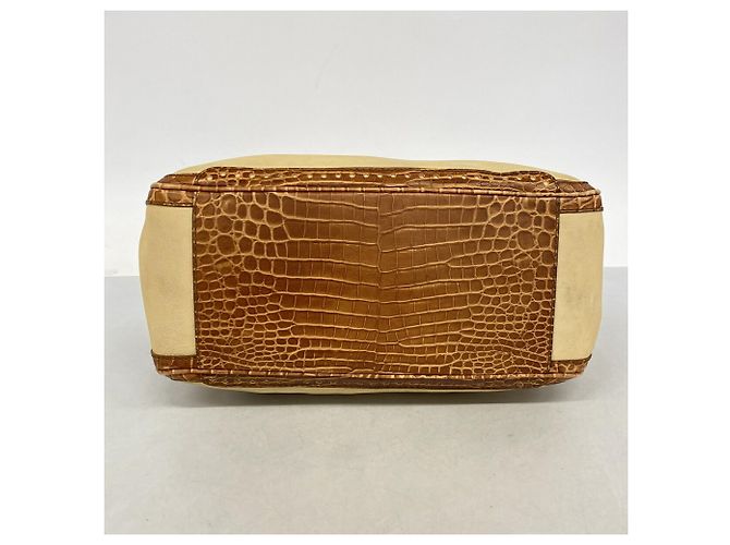 Céline Sac à main en cuir Celine Boogie Bag Marron - vue 3