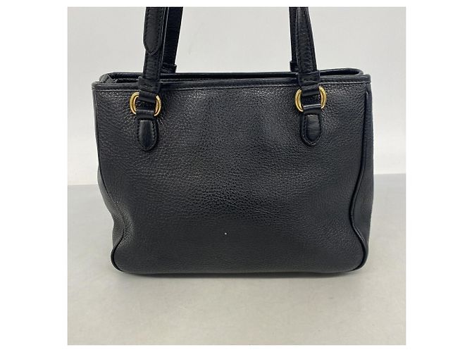 Borsa in pelle Gancini Salvatore Ferragamo Nero - vista 10