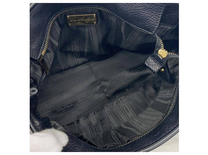 Borsa in pelle Gancini Salvatore Ferragamo Nero - vista 4