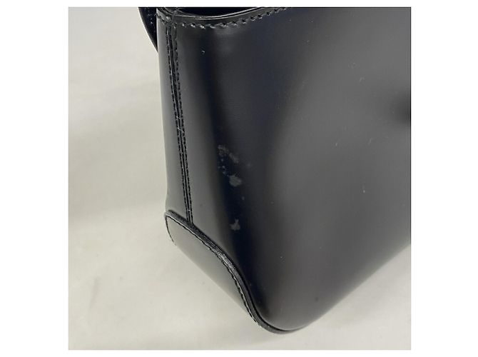 Borsa a tracolla in pelle Gancini Salvatore Ferragamo Nero - vista 6