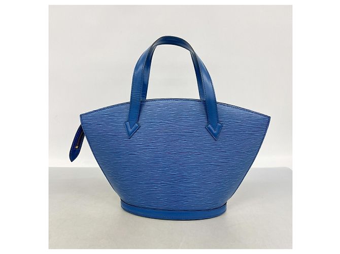 Sac à main Louis Vuitton Epi Saint Jacques Bleu - vue 10