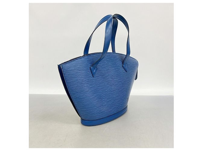 Sac à main Louis Vuitton Epi Saint Jacques Bleu - vue 2