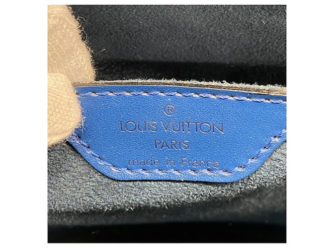 Sac à main Louis Vuitton Epi Saint Jacques Bleu - vue 5