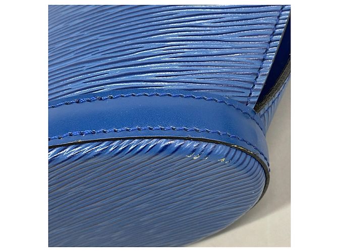 Sac à main Louis Vuitton Epi Saint Jacques Bleu - vue 6