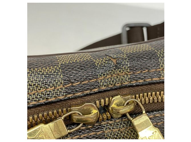 Borsa a tracolla Louis Vuitton Damier Olaf PM Damier ebene - vista 7