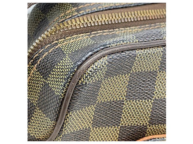 Borsa a tracolla Louis Vuitton Damier Olaf PM Damier ebene - vista 8