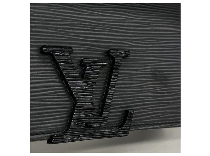 Cartera larga Louis Vuitton de cuero Epi Negro - vista 8