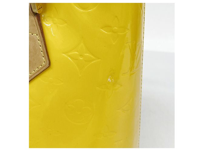 Bolso Tote Louis Vuitton Vernis Houston Amarillo - vista 10