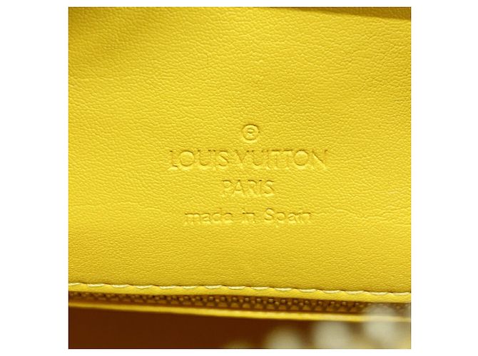 Bolso Tote Louis Vuitton Vernis Houston Amarillo - vista 5