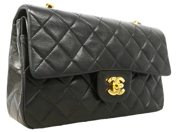 Chanel Matelassé Schultertasche Schwarz - Ansicht 2