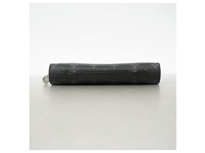 Louis Vuitton Monogram Eclipse Zippy XL Long Wallet Black - view 3