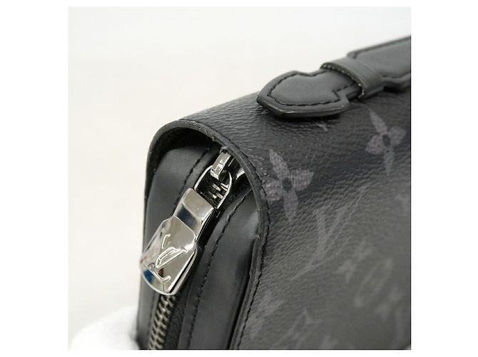 Louis Vuitton Monogram Eclipse Zippy XL Long Wallet Black - view 7