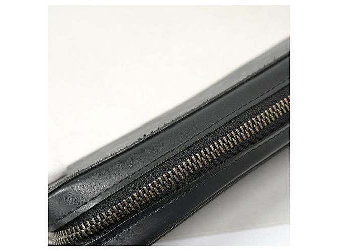 Louis Vuitton Monogram Eclipse Zippy XL Long Wallet Black - view 8