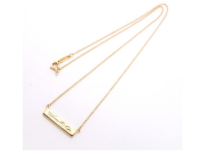 Autre Marque Tiffany & Co. Notes Bar Halskette in 18K Gelbgold - Ansicht 3