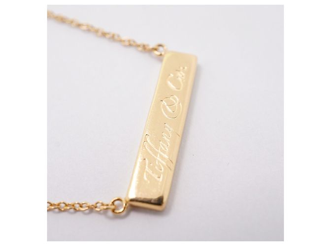 Autre Marque Tiffany & Co. Notes Bar Halskette in 18K Gelbgold - Ansicht 6