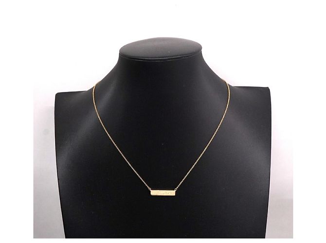 Autre Marque Tiffany & Co. Notes Bar Halskette in 18K Gelbgold - Ansicht 7