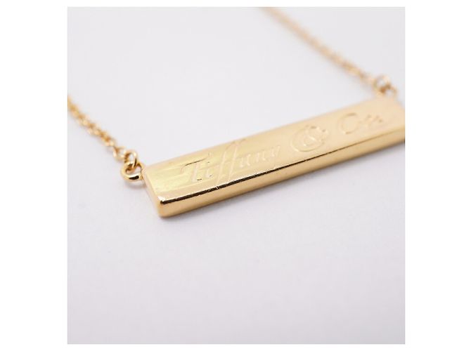 Autre Marque Tiffany & Co. Notes Bar Halskette in 18K Gelbgold - Ansicht 8