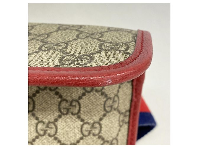 Borsello da vita Gucci GG Supreme Neo Marrone Bordò - vista 6