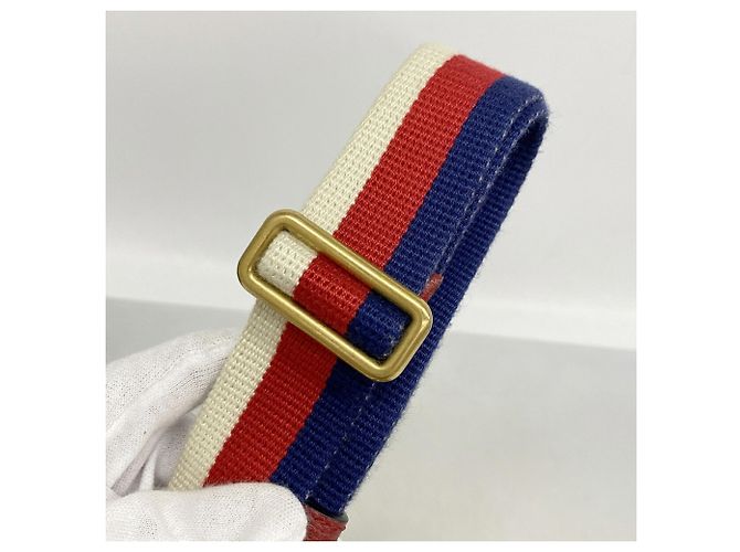 Borsello da vita Gucci GG Supreme Neo Marrone Bordò - vista 8