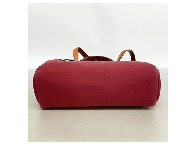 Hermès Borsa Hermes Herbag Zip PM Rosso - vista 3